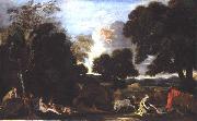 Nicolas Poussin Paysage avec Junon et Argus oil painting artist